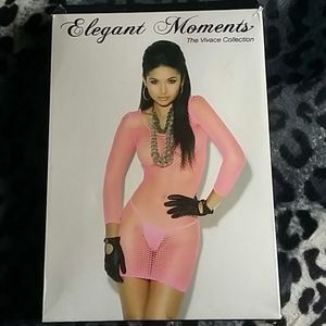 Elegant Moments Mini Dress-Pink